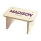 Kids Personalized Step Stool | You chose the color!