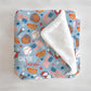 Take Me Out To The Ballgame Personalized Minky Blanket