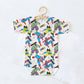 Hero Personalized Name Baby Bodysuit