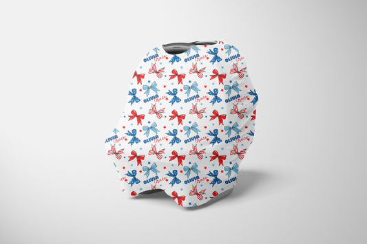 America The BOW-tiful Personalized Multi Use Cover