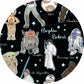 Galactic Dreams Personalized Name Knotted Newborn Hat & Bow Headband