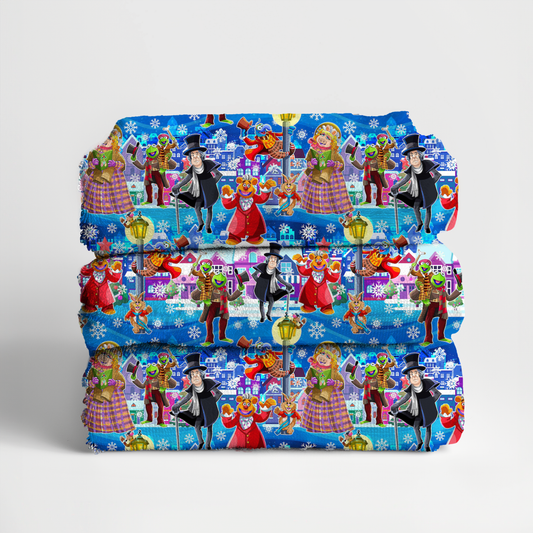 Muppets A Christmas Carol Kids Beach Towel
