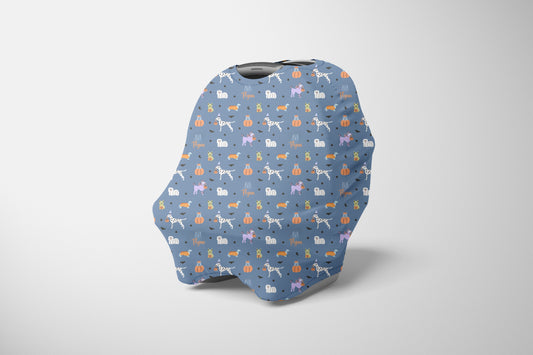 Halloween Pups Personalized Multi Use Cover
