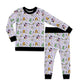 Scare Bears Halloween Long Sleeve Jersey Jams – Two-Piece Loungewear Set