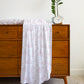 Tale As Old As Time Pink Toile Personalized Name Swaddle