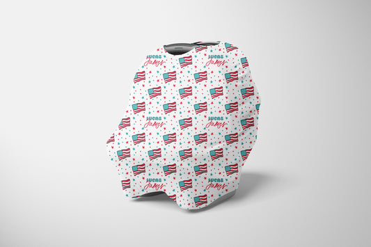 Land Of The Free Personalized Multi Use Cover
