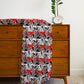 Don't Lose Your Head Halloween Personalized Name Swaddle Blanket