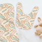 Easter Bunnys Burp Cloth & Bib