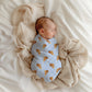 Upload Your Pet! Personalized Swaddle with Custom Pet Cartoon & Name