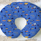 Boy Construction Personalized Name Nursing Pillow Cover
