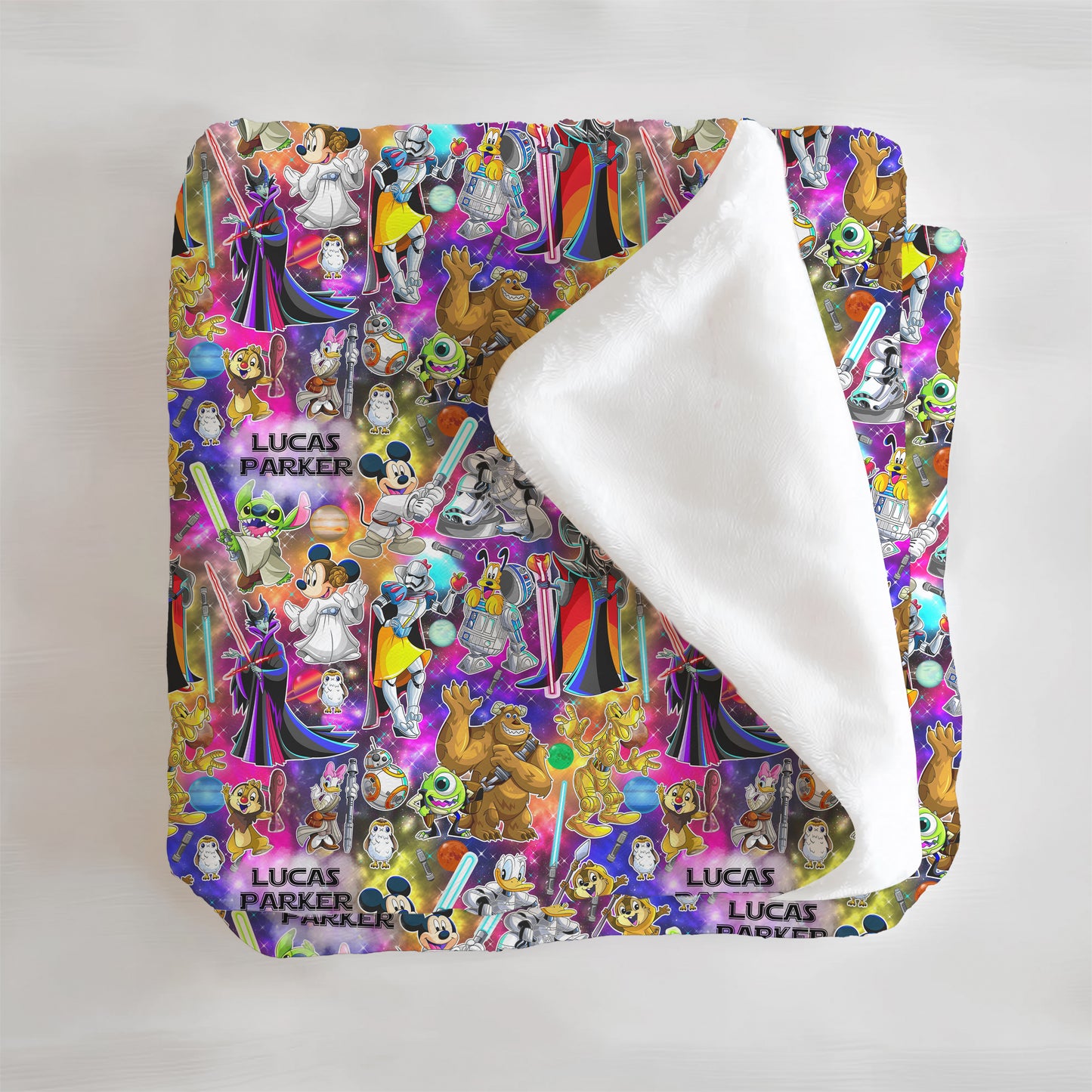 Magical Force Personalized Minky Blanket