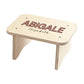 Kids Personalized Step Stool | You chose the color!