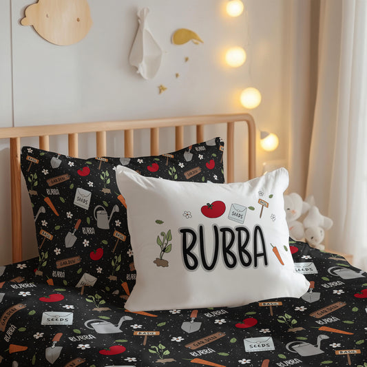 Green Thumb Build Your Own Personalized Twin Bedding Set – Sheets & Pillowcase Options
