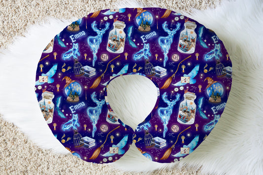 Wizarding World Personalized Name Nursing Pillow Cover